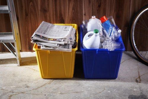 Recycling center accepting old furniture