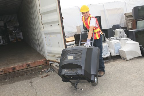 Smart waste management technology in South London